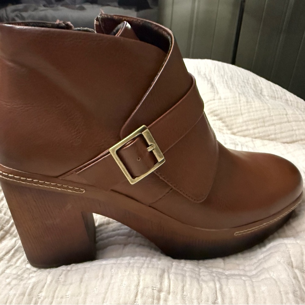 Kork-Ease Brown Ankle Boots